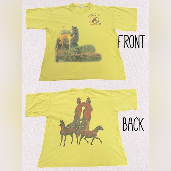 Tops - Vintage horse tshirt